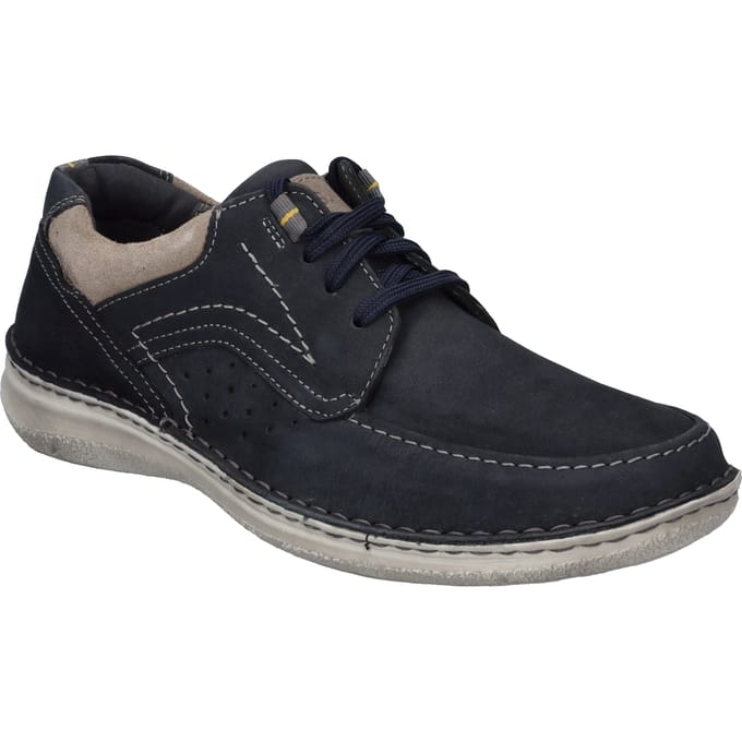 JOSEF SEIBEL Heren Lage schoen Anvers 91 in blauw