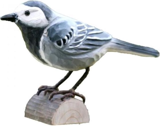 Wildlife Garden Decobird Witte Kwikstaart -  WG405
