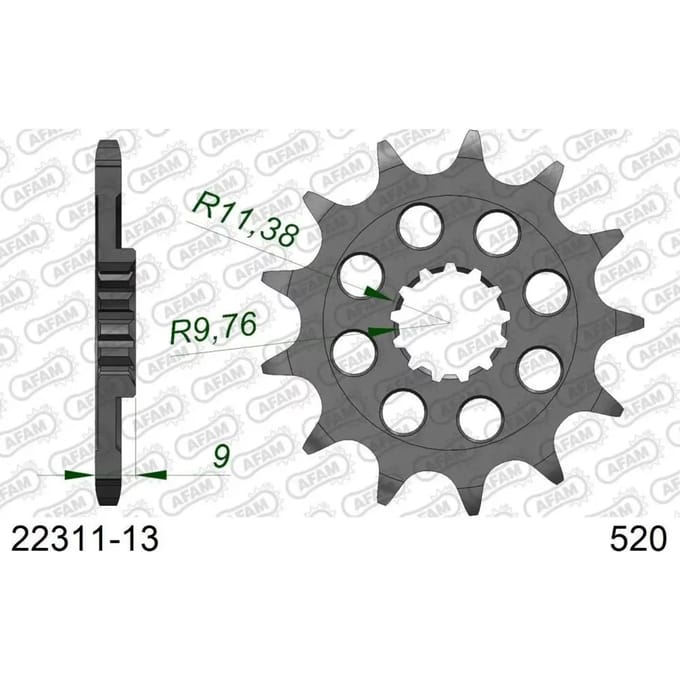 Tandwiel Afam 520