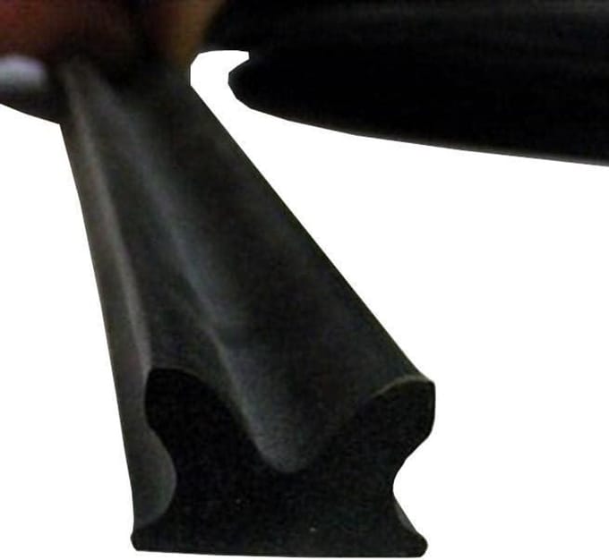 Ruitenafdichting - Dakraamrubber - Waterdicht Maken - Specifiek Model - 23 Meter - Zwart