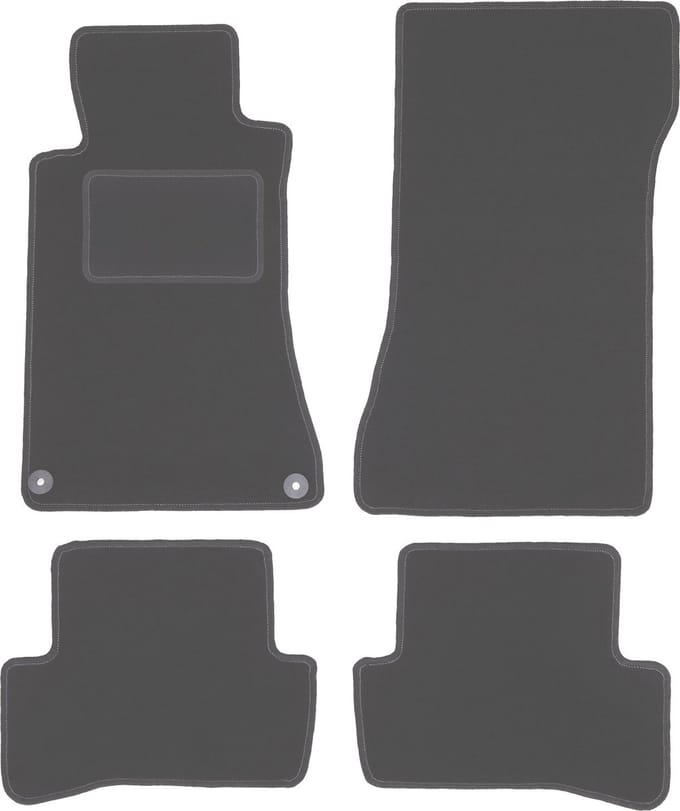 Grafiet automatten voor: Mercedes C W203 coupé (2000-2008)