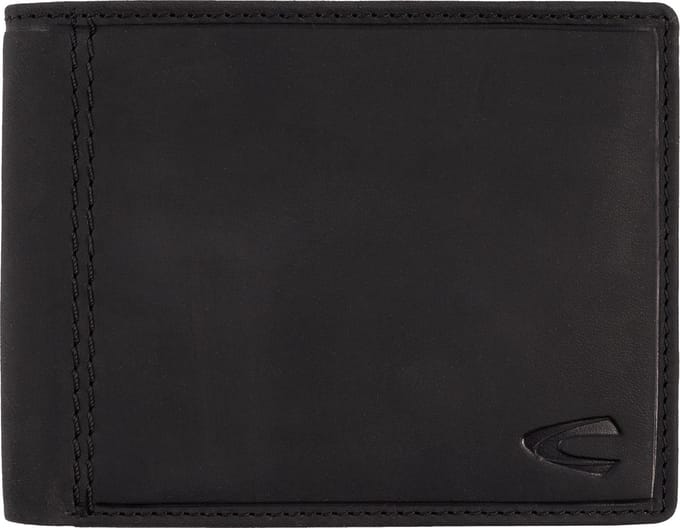camel active Leren Portemonnee Vietnam Wallet Black Zwart