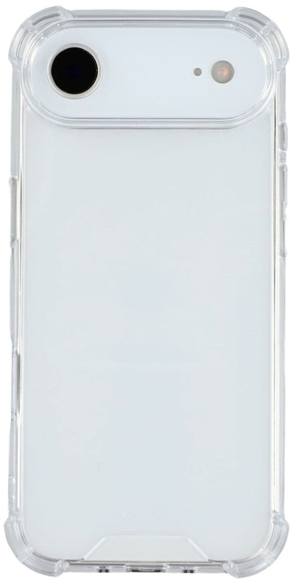 Anti Shock Silicone Hoesje Geschikt voor iPhone 17 Air - transparant - ZT Accessoires