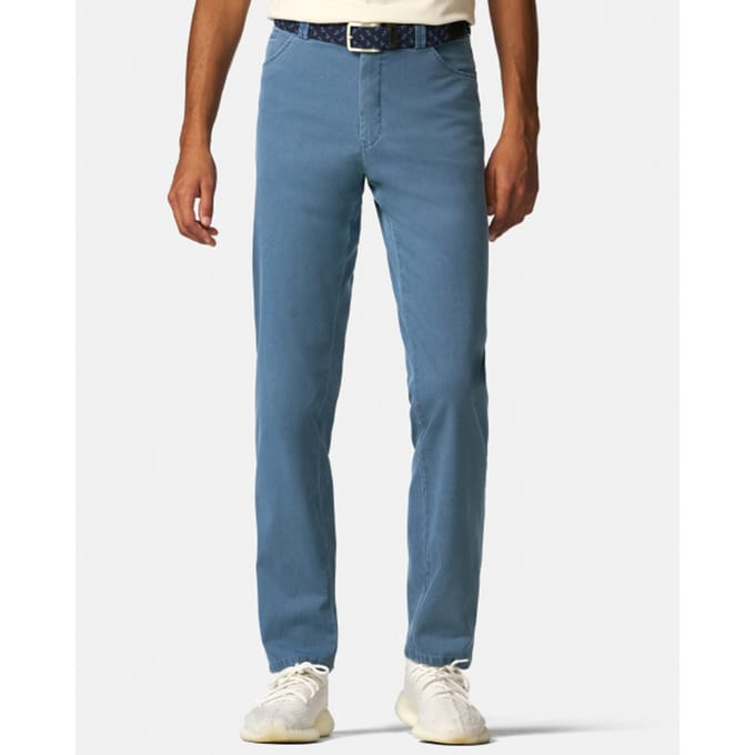 Meyer Broek Dublin Active Flex Super Microstructure 2-Way Stretch Blauw / male