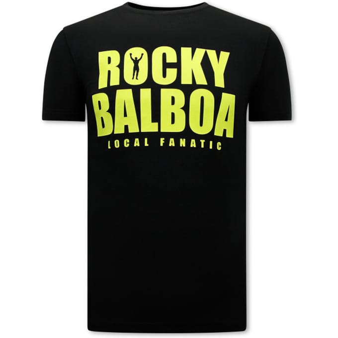 Rocky Balboa Heren T-shirt - Zwart