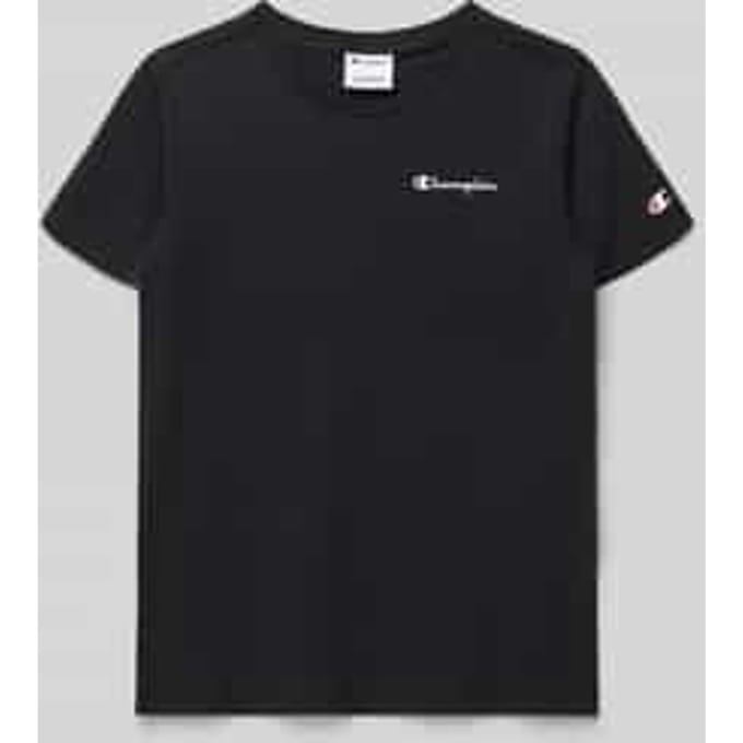 T-shirt met labelstitching