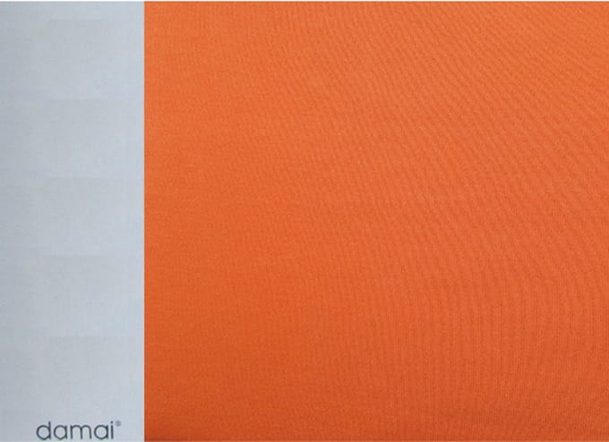Damai Double Jersey Hoeslaken - Ledikant - 60x120 cm - Orange