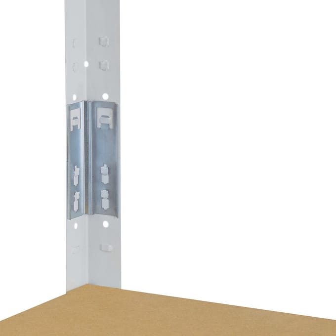 Shelfplaza HOME metalen stellingkast - 155x50x30 cm - wit - 5 planken