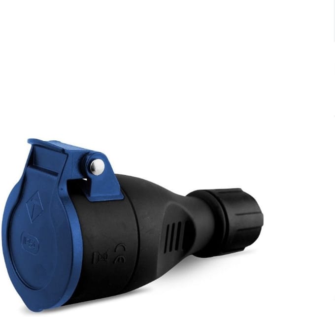 Industriële Rubberstekker – 16A – IP54 – Met Kabeleingang
