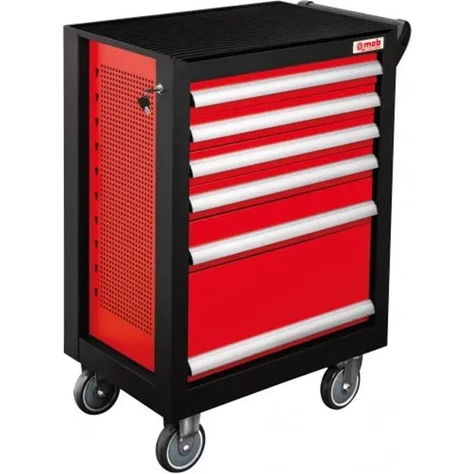 Baseliner trolley onderdelen, bekleed, 6 laden MOB (x173)