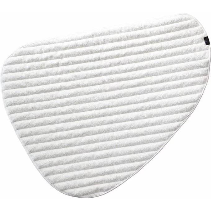 Pebble - dubbelzijdige plaid 120x95x2cm wit