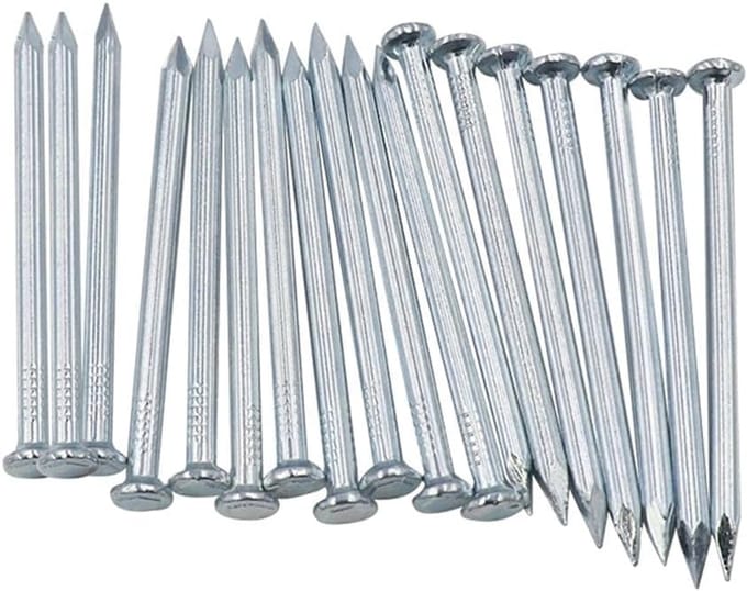 Kleine ijzerwaren spijkers - Stalen nagels - Klusprojecten thuis - Hittebehandeld koolstofstaal - Diverse lengtes 0.8-4 inch