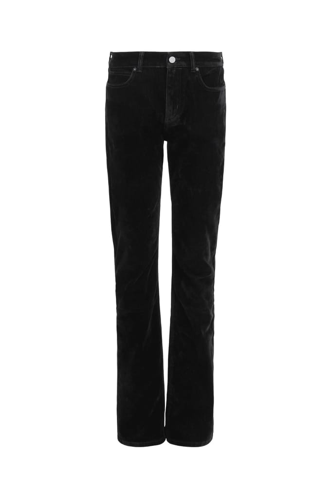 AllSaints Hollis Flock Bootcut Black Taglia: W30 | Pantaloni Outlet | Donna | Nero