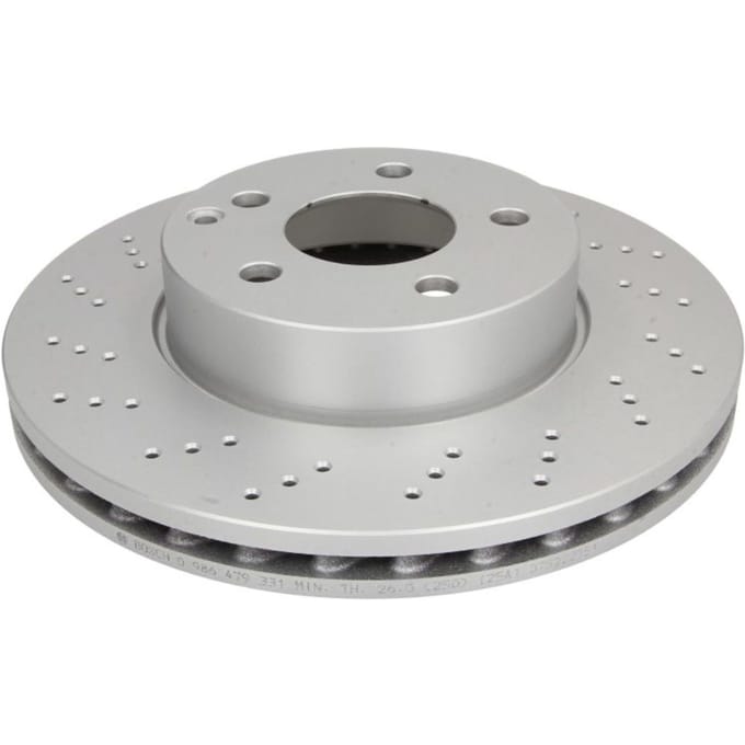Remschijf BOSCH 0 986 479 331 voorkant, geventileerd, sterk gecarboniseerd, 1 Stuk