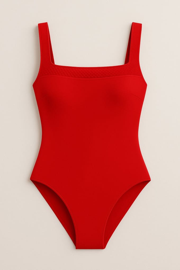 Beachlife Badpak - Fiery Red - Maat 170-176