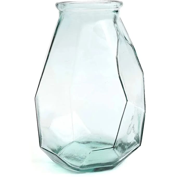 Safaary - The Long Origami Vase - Blue