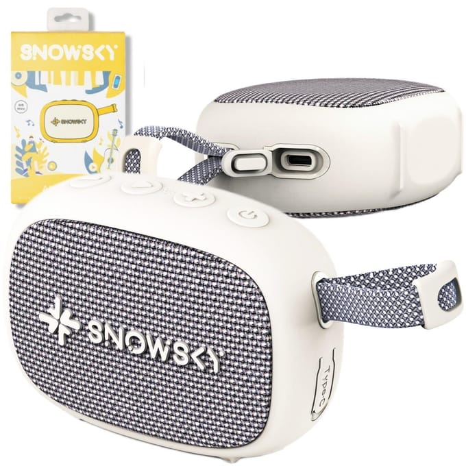 Fiio Snowsky Anywhere - Wit - Draagbare Bluetooth Speaker
