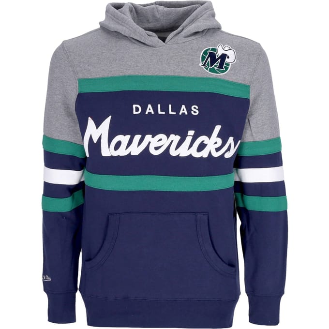Herenhoodie Nba Headcoach Hoodie Hardwood Classics Dalmav Navy