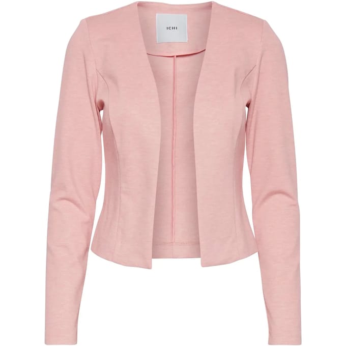 Regular fit blazer met opengewerkte voorkant, model 'KATE'