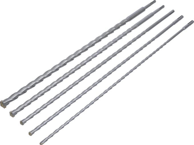 BGS HM muurborenset XL 600 mm SDS 8 - 20 mm 5 delig