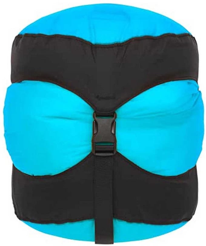 Sea to Summit Ultra Sil Compression Sack 8L (Maat - 8L, Kleur - Atoll Blue)