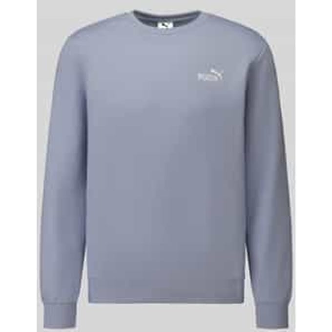 Regular fit sweatshirt van katoenmix model 'NO1'