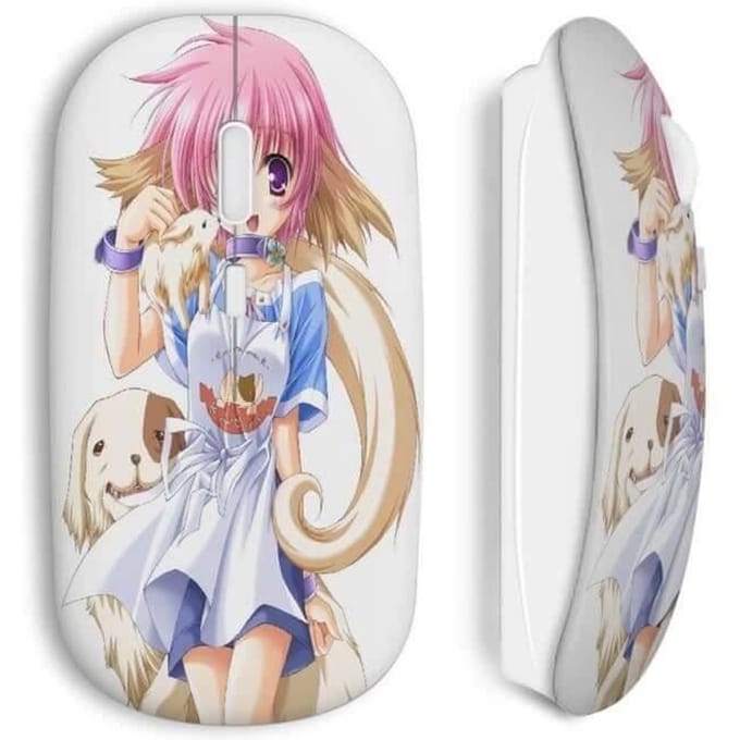 Souris sans fil kawaii girl