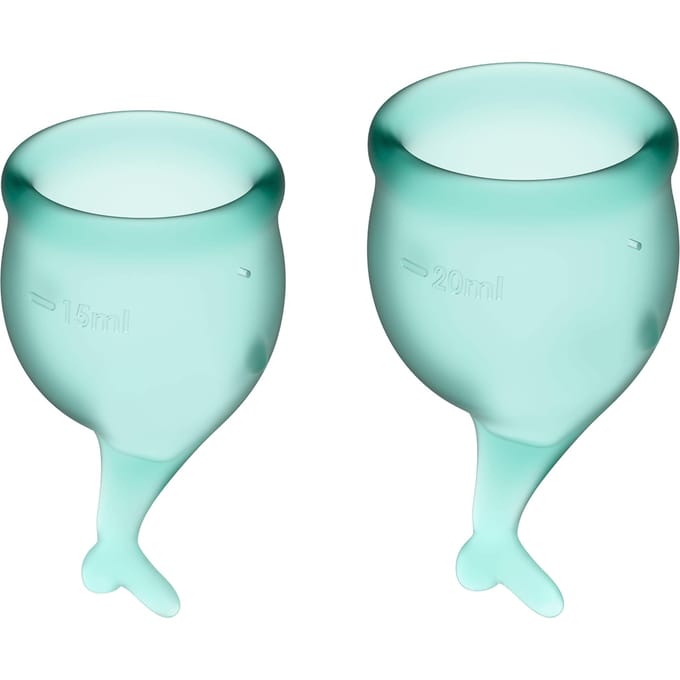 Satisfyer 'Feel Secure - Menstrual Cup Set', 15 & 20 ml