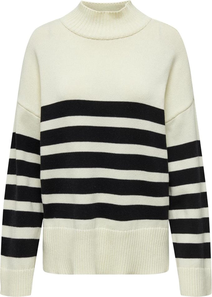 ONLY ONLSAGA LS HIGHNECK KNT Dames Trui - Maat S