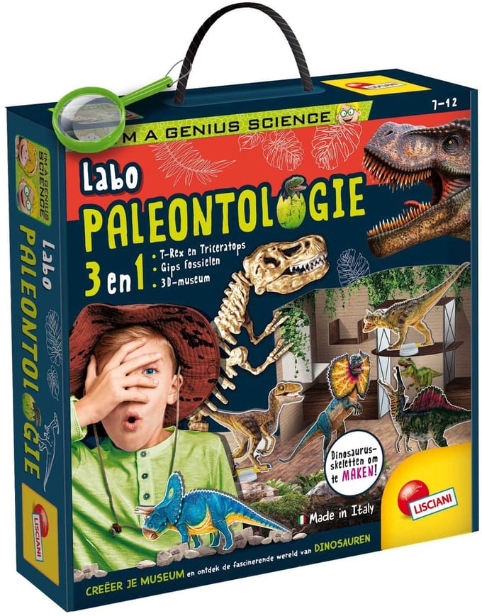 Lisciani - Wetenschap - labo van paleontologie 3in1