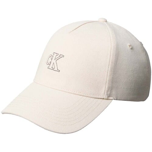Calvin Klein Canvas W/embossed Cap Natural Taglia: OS | Cappelli Outlet | Donna