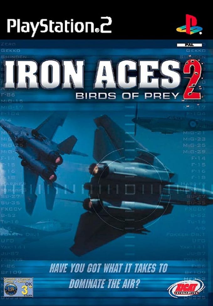 Iron Aces 2 Birds of Prey (ps2 tweedehands game)