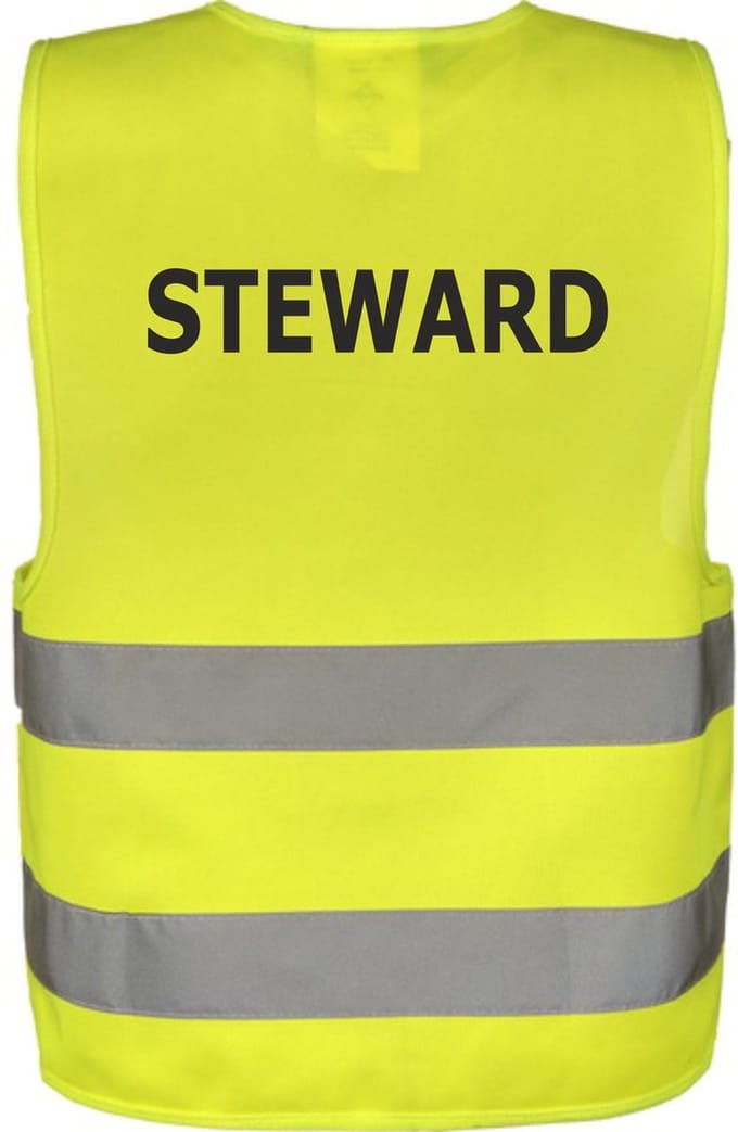 Veiligheidsvest - Veiligheidshesje - STEWARD - one size