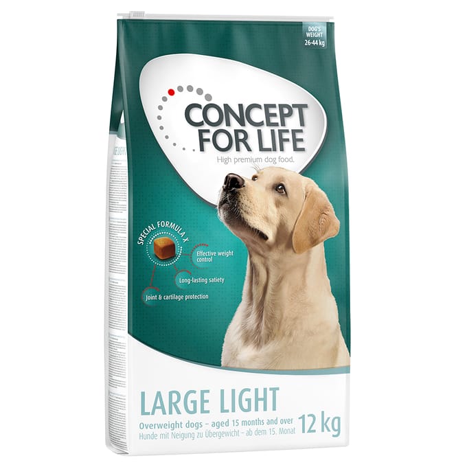 12kg Large Light Concept for Life Hondenvoer