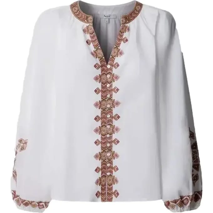 Damesblouse met lange mouwen Pepe Jeans Beliz