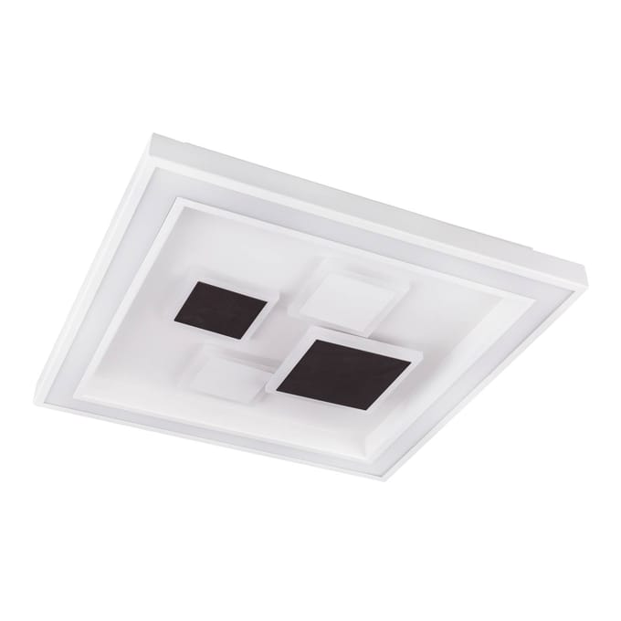 Globo LED plafondlamp Nolo, hoekig, dimbaar, CCT