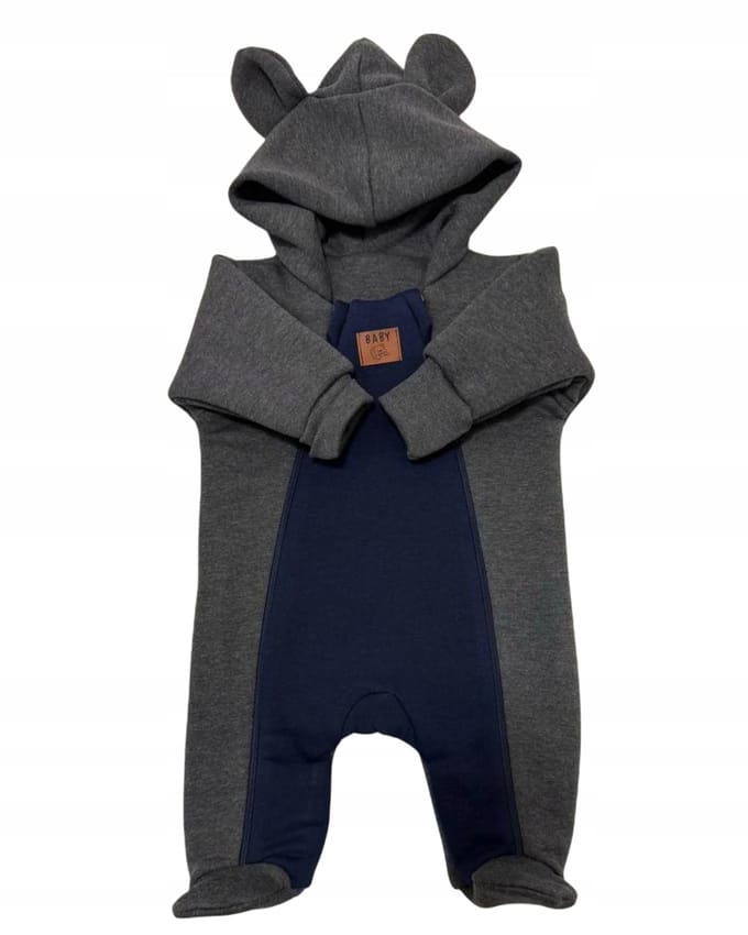Dartomik - Kinder Overall - 2 Ritsen - 80 - Katoen - Oeko-Tex