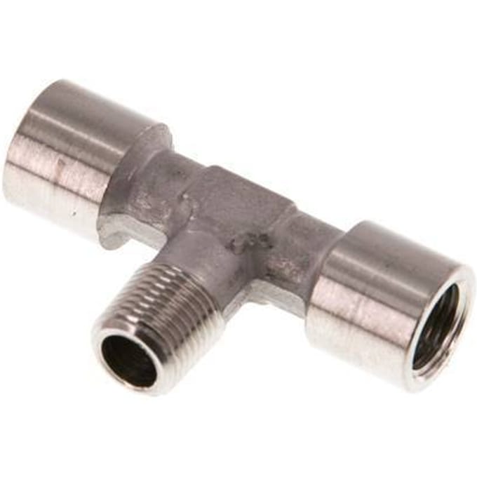 Koppeling G1/8'' Binnendraad X R1/8'' Buitendraad Roestvrij Staal 150bar