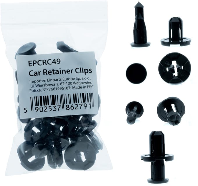 Einparts Set Van 10 Autoclips Voor Subaru Forester Impreza