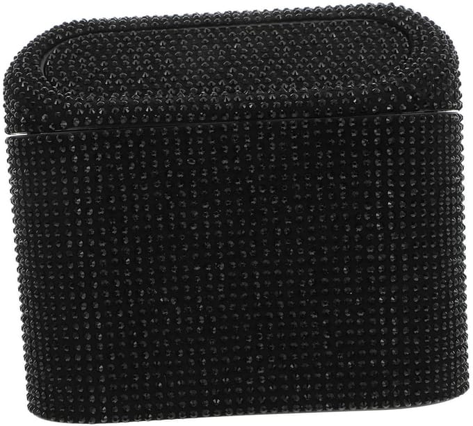 Auto Prullenbak - Afvalhouder Mini - Auto Opruimen - Bling Strass Design - Compact Formaat - Zwart