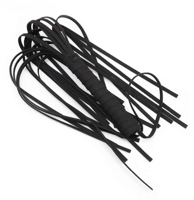 Smart Moves - Faux Suede Flogger - 45 cm - Zwart