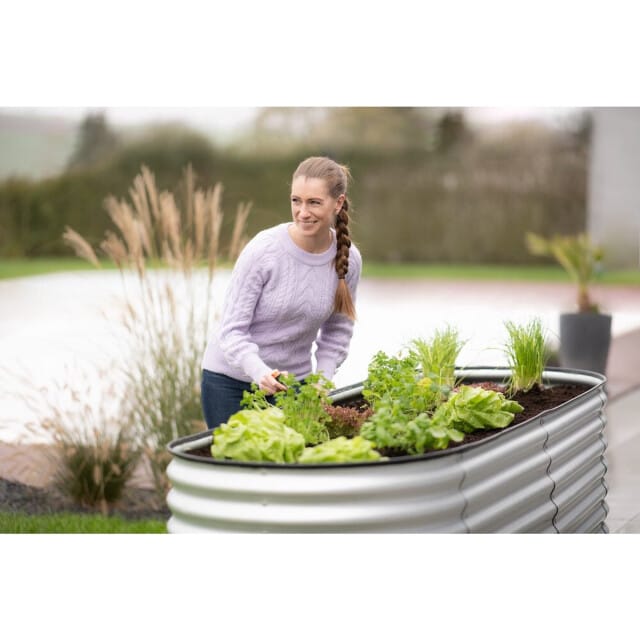 Westmann - ISPB170H - Plantenbak - Bloembak - Tuin Hochbeed - 80 x 82 x 240 cm