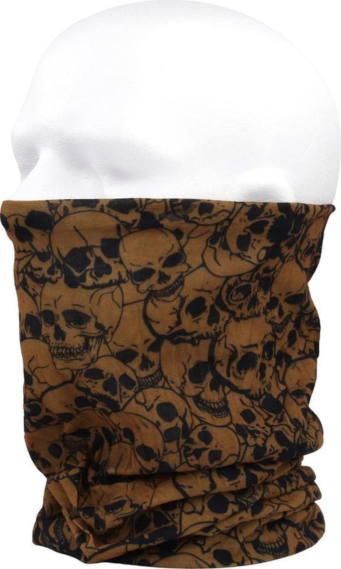 Tactical wrap met skull (Coolmax) Coyote Coyote