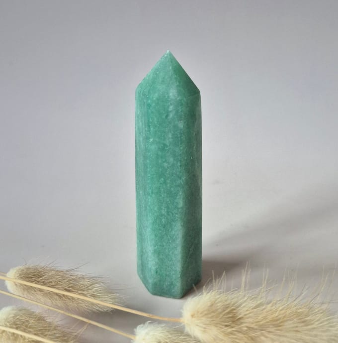 Edelsteen Groene Aventurijn Toren (8–10 cm)