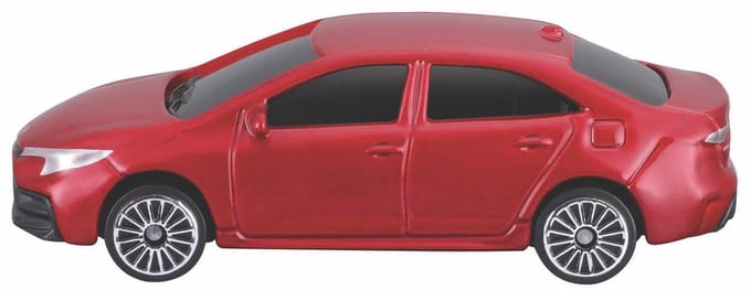 Maisto Toyota Corolla - Modelauto - Schaal 3" - Rood Metalic