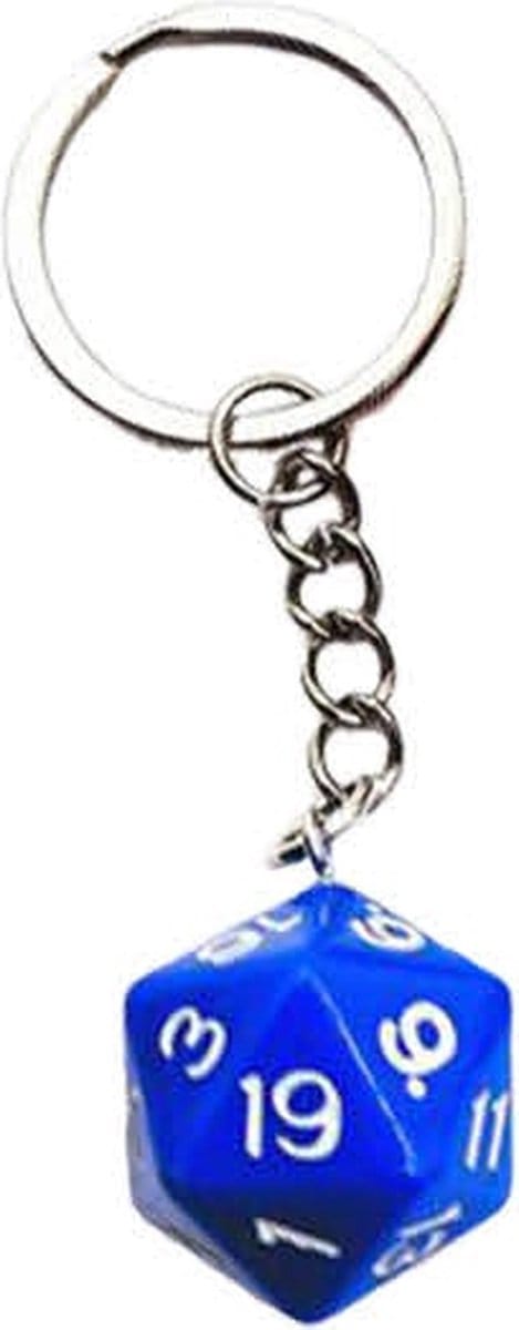Lapi Toys - Dungeons and dragons sleutelhanger - DnD - D&D - Acryl - Blauw