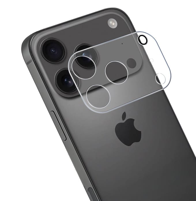 Camera Lens Protector - Geschikt voor iPhone 17 Pro / 18 Pro - Extra Sterk - Camera Screenprotector - Beschermglas - Gehard Glas - Tempered Glass - Screen Protector
