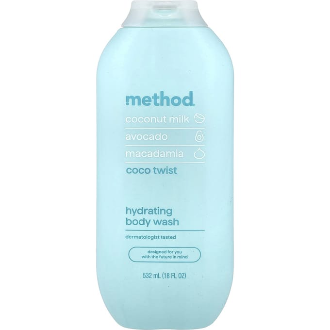 Method Hydraterende Body Wash, Coco Twist, 532ml (18 fl oz)