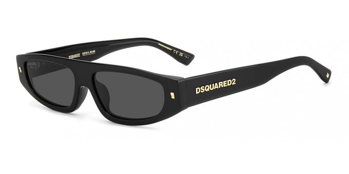 Dsquared2 D2 0184/G/S Black 60/16/145 WOMAN Zonnebrillen