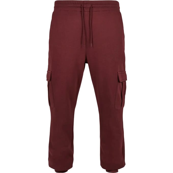 Urban Classics - Cargo Heren joggingbroek - L - Bordeaux rood